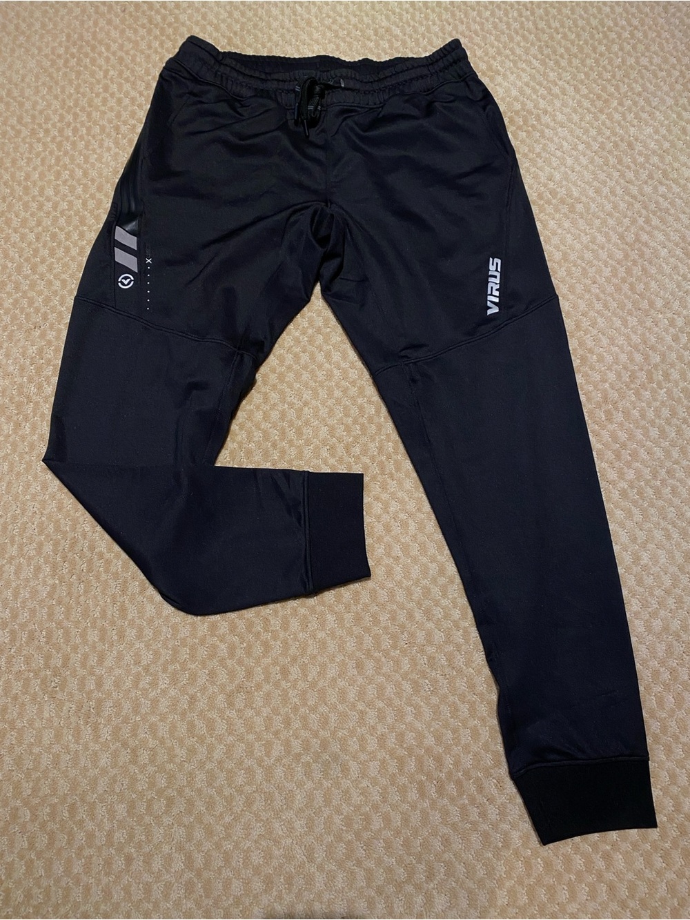Virus iconx joggers mens black large